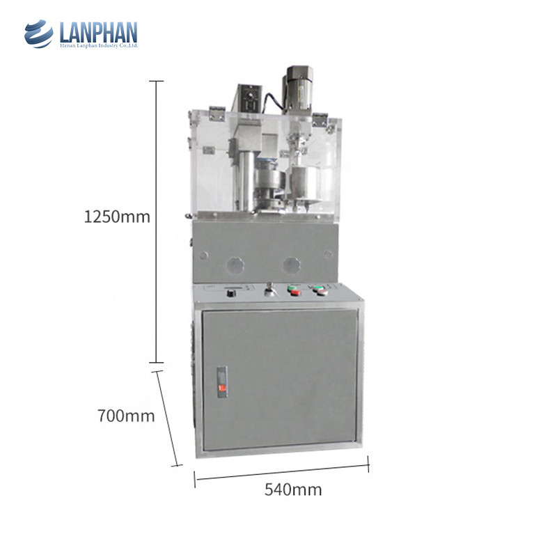 Chemical Industry Multi Punch Tablet Press Machine Die Tool Rotary Type 9 Steel Pill