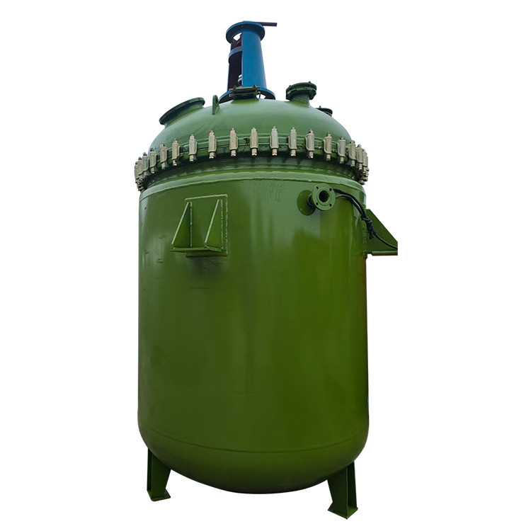 Paddle Type Lab Glass Reactor 130rpm Glass Lined Reactor Electric Heating