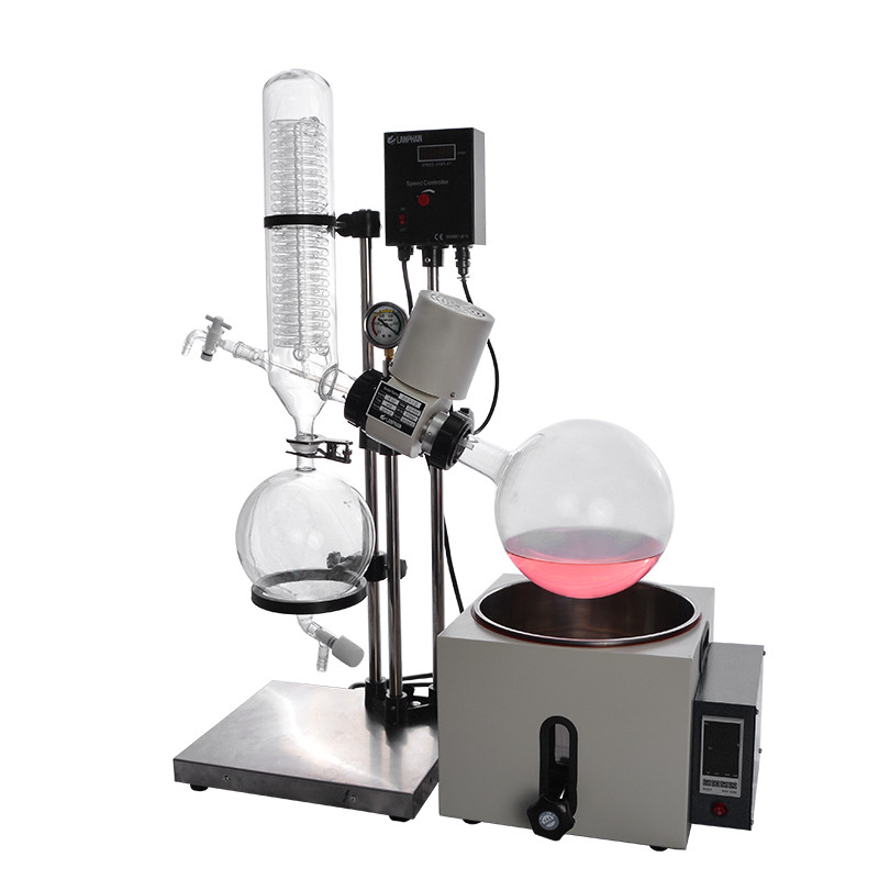 Lab Rotary Evaporator Distiller Equipment With Chiller