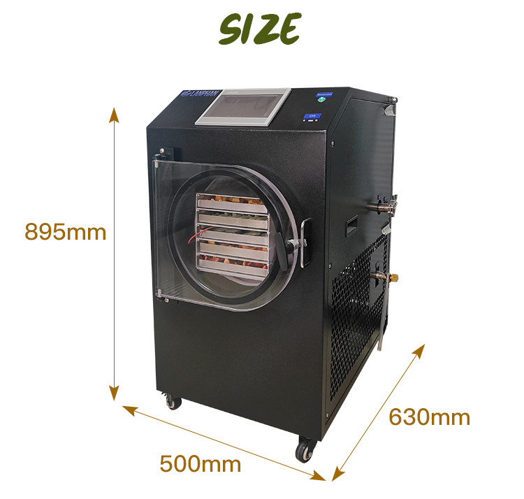 Fruit Milk Freeze Dryer Machine Small Vacuum Home Food Freeze Drying ...