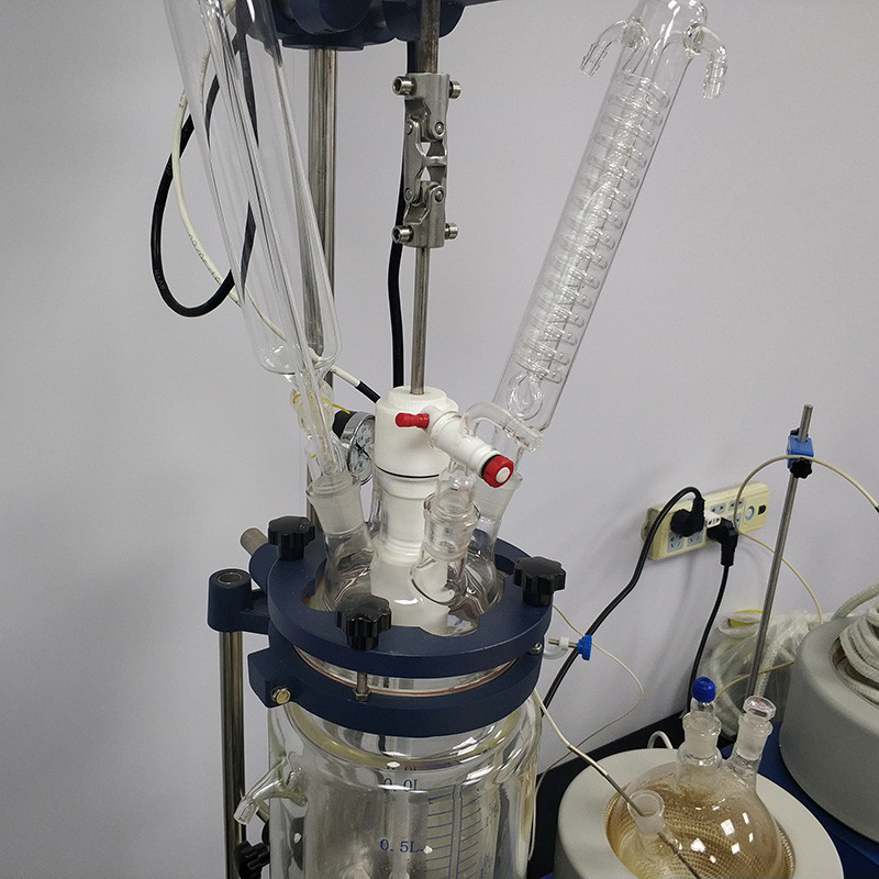 Lab Kettle Benchtop Reaction Kettle 5L Lab Glass Reactor