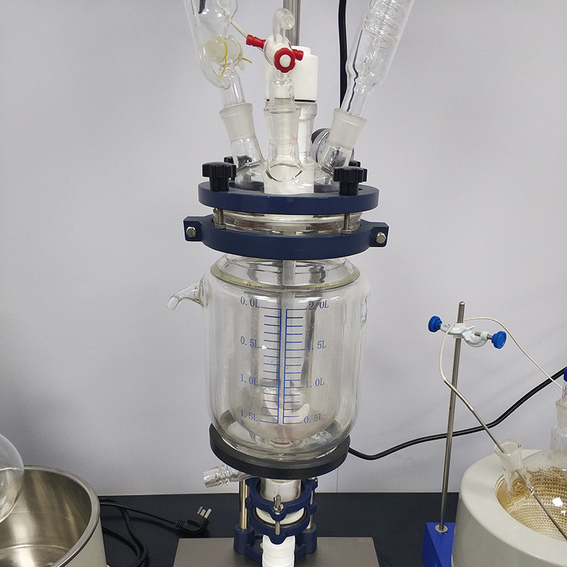 Benchtop Reaction Kettle 5L Lab Glass Reactor