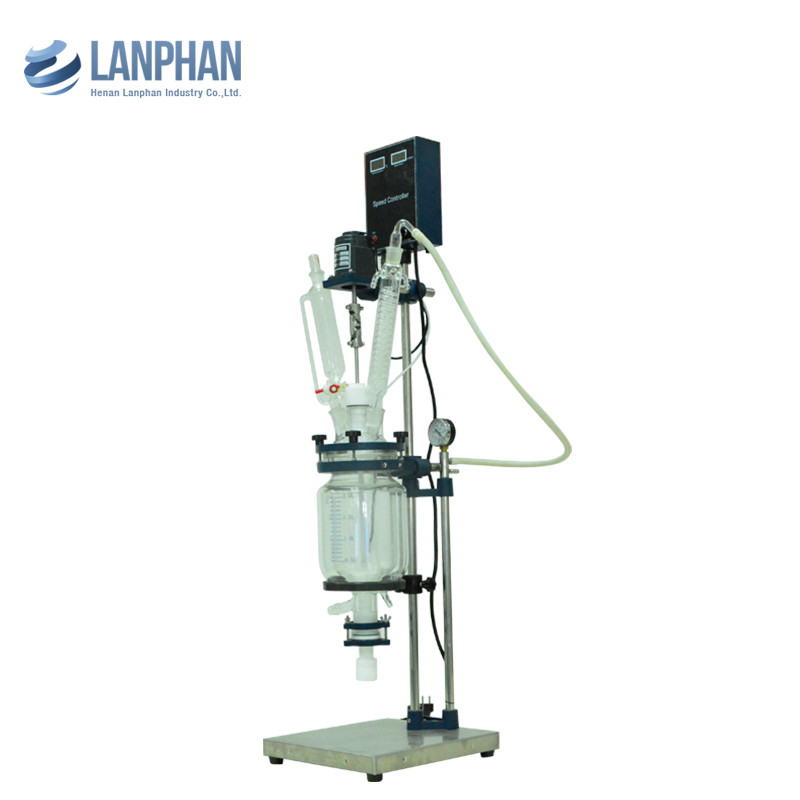 Semi Automatic 370W 2L Mini Lab Scale Pyrolysis Reactor