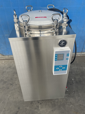 Pressure Steam Sterilizer Autoclave 120L 150L Full Stainless Steel Vertical