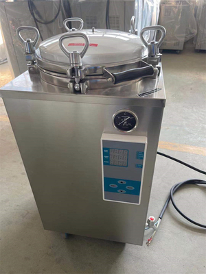 Automatic Vertical Autoclave Sterilizer Medical Lab For Food Sterilization