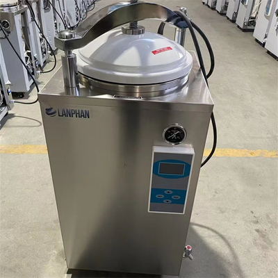 Vertical Autoclave Sterilizer 35L 50L 75L 100L Electric 0.22Mpa