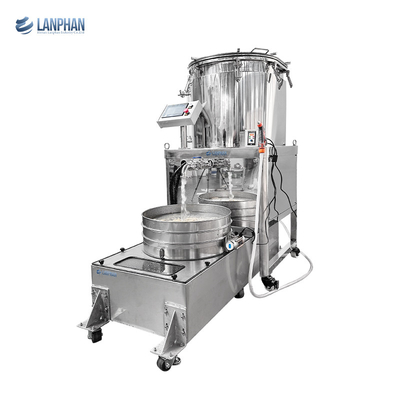 Low Temperature Bubble Hash Vortex Trichome Separator Industrial 304 Stainless Steel