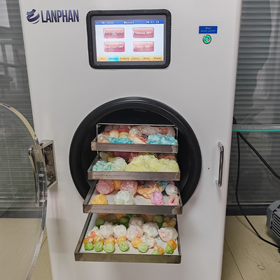 4 Trays Fruit Vegetable Vacuum Drying Machine Small Home Freeze Dryer Machine