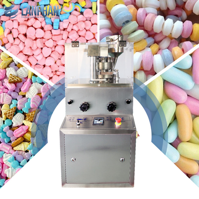 Zp-9 Rotary Tablet Machine Automatic Candy Pharmaceutical Powder Rotary Tablet Press