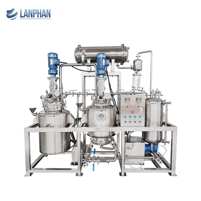 50L Stainless Steel 304 Concentration Tank Extraction Unit Extraction Concentrator