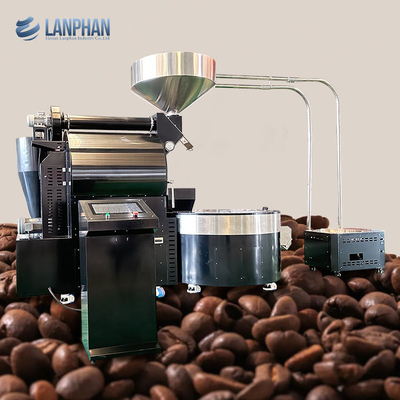 Industrial Automatic Espresso Coffee Roasting Machine 60kg Coffee Bean Roaster Machine