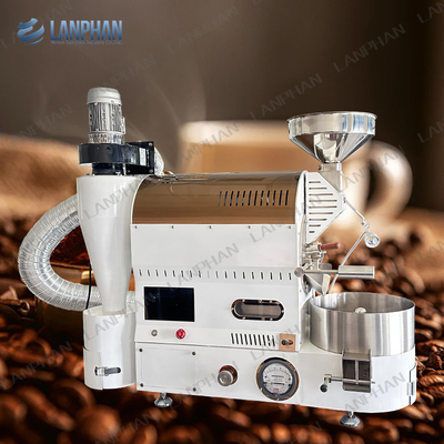 Home Coffee Roaster Machine Small Batch Cacao Roasting Machine With Cooling Tray