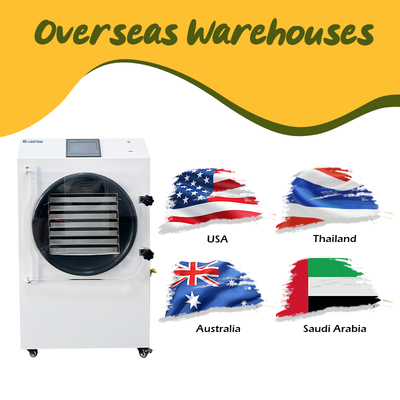2.5M2 Food Fruit Vegetable Candy Lyophilizer Machine Vacuum Freeze Dryer Dry Machine