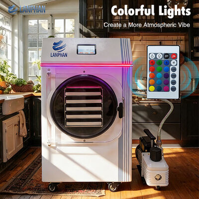 Home Use Preserve Fruits Vegetables Meats Compact Food Freezer Dryer