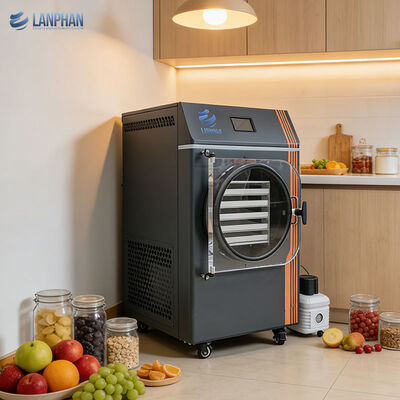Fruit Vegetable Coffee Milk Powder Lyophilizer Food Vacuum Freeze Drying Machine