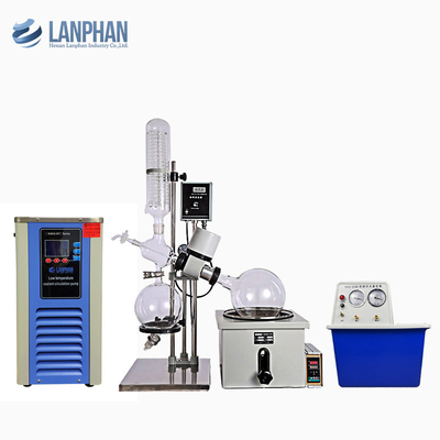 China Distillation Equipment Rotovap 5L 10L 20L 50L Vacuum Rotary Evaporator Price