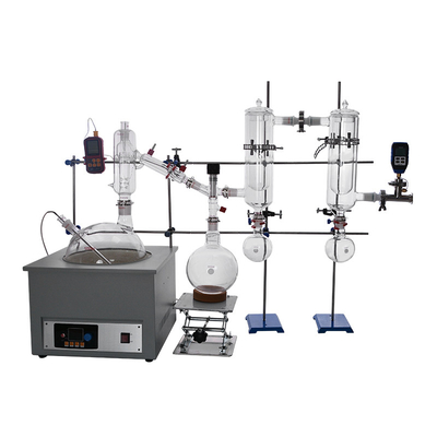 Chemical Glass 10 Liter Short Path Distillation Equipment