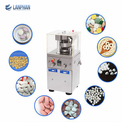 12600 pieces / h Rotary Tablet Press Machine Automatic Speed Rotary Food Stuff