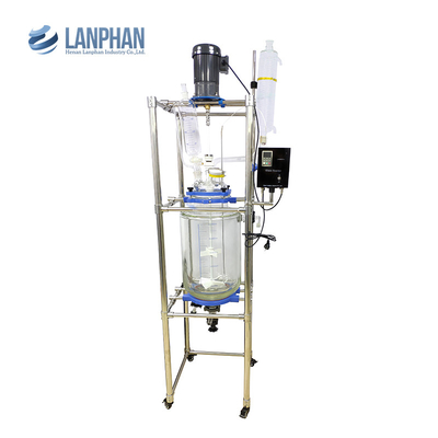 SS304 Cbd Crystallization Lab Glass Reactor 100l 200l