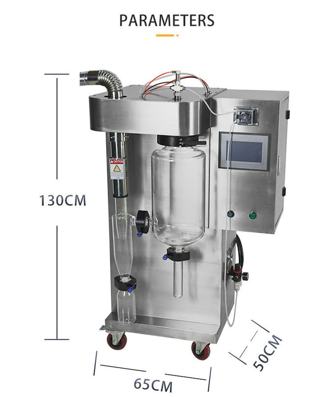 Lab Mini Centrifugal Spray Dryer 2L Milk Spray Drying Machine